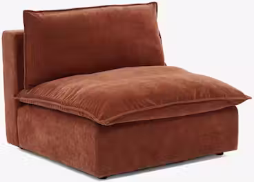 Haine Armless Chair view 2